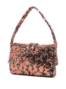 La Milanesa Sequin-embellished buckle shoulder bag - Img 2
