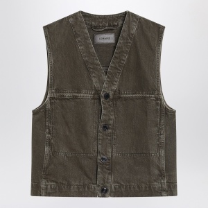 LEMAIRE Moss green denim vest