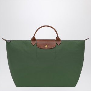 Longchamp Travel bag green Le Pliage Original S