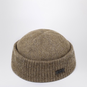 Loro Piana Tundra Mélange beanie in cashmere - Img 2