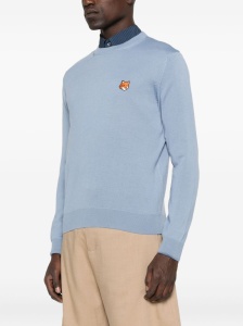 Maison Kitsuné MAISON KITSUNE' Sweaters Clear Blue - Img 3