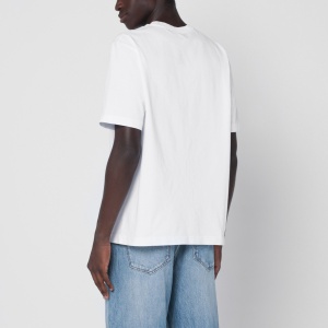 Maison Kitsuné White cotton T-shirt - Img 2