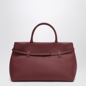 Manu Atelier Le Cambon 35 burgundy bag in suede - Img 2