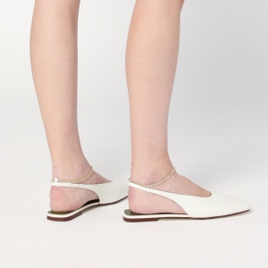 MARIA LUCA Ivory Augusta slingback - Img 2