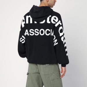 New Amsterdam Surf Association Oversized black sweatshirt with logo - Img 2