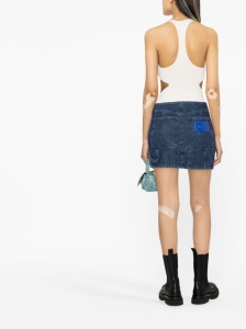 Off White Denim mini skirt - Img 4