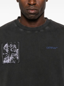 Off White T-shirts and Polos Black - Img 4