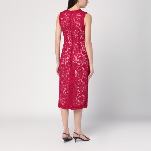 P.A.R.O.S.H. Red lace midi dress - Img 2