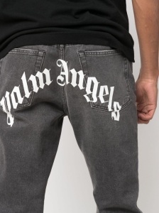 Palm Angels Jeans Black - Img 4