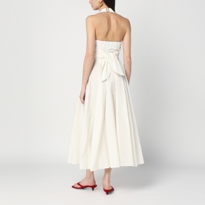 Patou Ivory dress with a bow on the back - Img 2