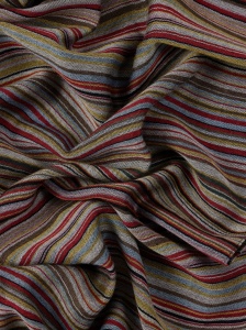 Paul Smith Signature Stripe wool and silk scarf - Img 3