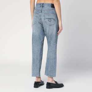 R13 Faded blue crossover jeans - Img 2