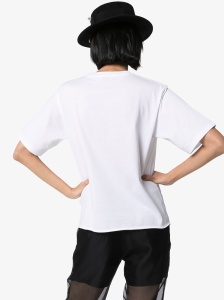 Saint Laurent logo print T-shirt - Img 3