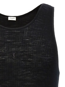 Saint Laurent ribbed tank top - Img 4