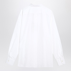 Saint Laurent White Cassandre shirt in cotton - Img 2