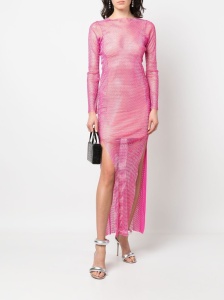 Santa Brand rhinestone-embellished maxi dress - Img 4