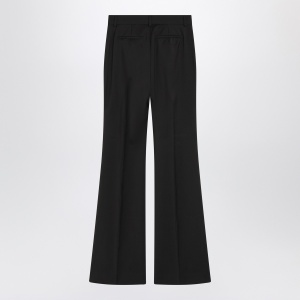 Sportmax Brown flared trousers in stretch wool - Img 2