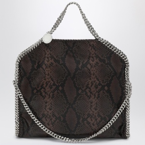 Stella McCartney Falabella Tote Fold Over with snake print - Img 1