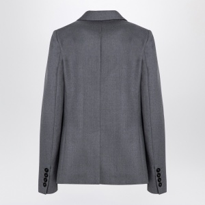 Stella McCartney Grey single-breasted jacket in wool - Img 2