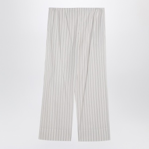 The Row Hypnosta trousers in white with stripes - Img 2