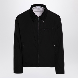 Thom Browne Black jacket with tricolour detail