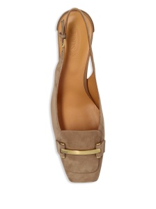Tod's Suede Slingback Pumps - Img 4