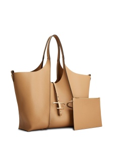 Tod's T Timeless Medium Leather Shopping Bag - Img 3