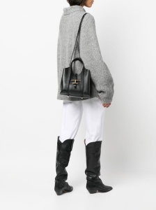 Tod's T Timeless Mini Leather Shopping Bag - Img 4