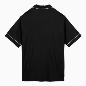 Valentino Black silk bowling shirt - Img 2