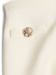 Valentino Crepe Couture Skirt - Img 3