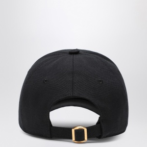 Valentino Garavani Chez Valentino black baseball cap - Img 2