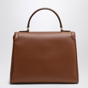 Valentino Garavani Large shoulder bag 9TO5 tobacco - Img 2