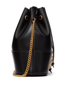 Valentino Garavani Mini Bucket Bag With Chain Vlogo Signature In Nappa Leather - Img 4