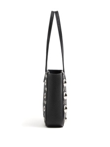 Valentino Garavani Nellcôte Mini Shopping Bag in Grainy Calfskin - Img 4