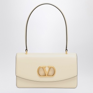 Valentino Garavani Vain bag in butter White glossy calfskin
