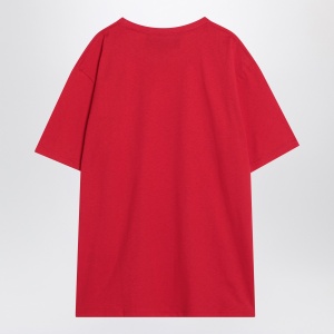 Valentino Red T-shirt with Le Chat de la Maison print - Img 2