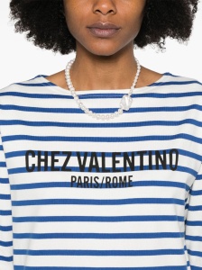 Valentino striped T-shirt - Img 4