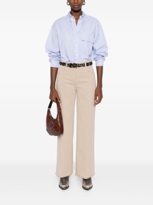 Via Masini 80 Trousers Beige - Img 3