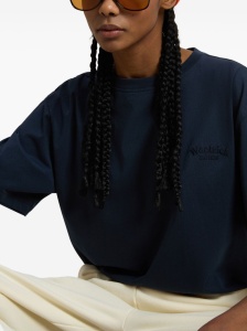 Woolrich Pure Pima Cotton T-Shirt with Logo - Img 2