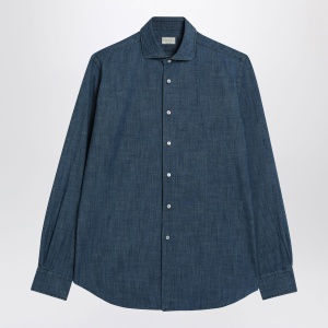 XACUS Blue denim Tailor Fit shirt