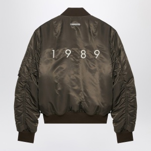 1989 STUDIO Brown nylon Bomber 1989 - Img 2