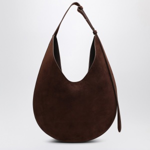 AESTHER EKME Borsa Hobo in suede color cacao - Img 2