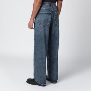 AGOLDE Wide dark vintage indigo Fusion jeans - Img 2