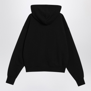 Alexander McQueen Black cotton hoodie - Img 2