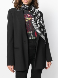 Alexander McQueen Skull silk scarf - Img 2