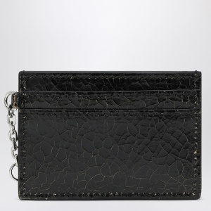 Alexander McQueen T-Bar credit card holder black/caramel - Img 2