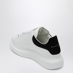 Alexander McQueen White and black Oversized sneakers - Img 2