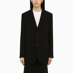 Ami Paris Black single-breasted jacket in wool