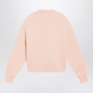Ami Paris Blush pink Ami De Coeur sweatshirt - Img 2