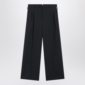 Ami Paris Charcoal gray wool trousers